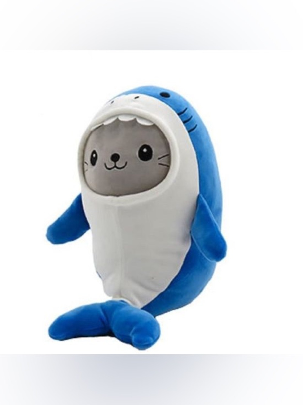 Dressed Seal Shark Plush Toy 12” - Picture 6 of 6